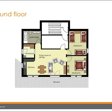 Tatjana Victoria 3.5 Griwarent Ag Appartement
